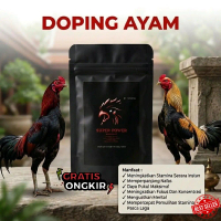 DOPING SUPER POWER Ayam Aduan/Laga Stamina Instan 12 Kapsul Kualitas Tinggi untuk Ayam Bangkok/Pakho