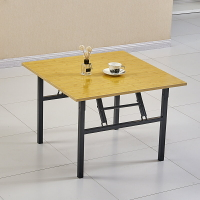 茶几 折疊茶几 新款折疊飯桌便攜式多功能餐桌租房矮桌家用戶外茶几小桌子正方形『cyd14739』