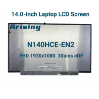14.0-inch Laptop LCD Screen N140HCE-EN2 For Asus ZenBook Duo UX481FL Non-Touch 100% sRGB Display Panel FHD1920x1080 30pins eDP
