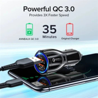 3.1A Dual USB Car Charger Fast Adapter QC3.0 vivo x50 pro plus oneplus 8 pro For Infinix Note 10 Note 10 Pro Note 8 8i Zero 8i