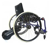 Wheelchair small tail rear drive booster assist folding wheelchair leisure sports