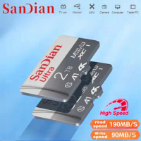 SD Memory Card 64GB 128GB 256GB U3 C10 Mini SD/TF cartão de memória 32GB U1 For Phones Nintendo Switch Games Camera 4K TV