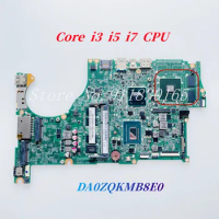 DA0ZQKMB8E0 For ACER Aspire V5-572G V5-472G V5-572PG V7-481PG V7-581PG Laptop Motherboard With i3 i5 i7 CPU GT720M/740M 2G GPU