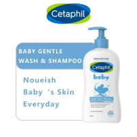 New！ Cetaphil Baby Wash & Shampoo For Hair & Body For Baby Delicate Skin (400ml)