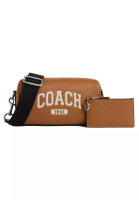 Coach COACH Axel Crossbody Bag With Varsity Light Saddle CR184