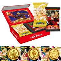 Japanese Anime One Piece Cards Genuine Booster Box Luffy Zoro Sauron Chopper Collectible Limited Trading Games Cards Toys Gifts