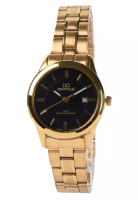 Mirage Mirage - Jam Tangan Wanita - Gold - Stainless Steel Bracelet - 8668L-A