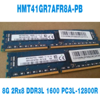 1PCS For SK Hynix RAM 8GB 8G 2Rx8 DDR3L 1600 PC3L-12800R Memory HMT41GR7AFR8A-PB