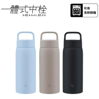 【中港象印】不銹鋼真空吊環保溫保冷杯800mL(SU-DA80)-霜藍色(AM)