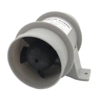 3 inch Silent Inline Blower, 12V Fan Circulation in Ducting, Vents, Tents