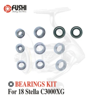 Fishing Reel Stainless Steel Ball Bearings Kit For Shimano 18 Stella C3000XG / 03805 Spinning reels Bearing Kits