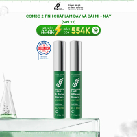 [Combo x2 Tinh Chất Làm Dày Và Dài Mi - Mày] DAILY EFFECT Growth Peptide Lash & Brow Serum (5g + 5g)