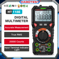 HABOTEST HT118 Multimeter Digital 20000 Counts Electrical Multitester Professional Ammeter Voltmeter