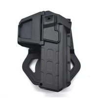 Outdoor Tactical movable holster for Glock 19 polymer waist holster with flashlight accessories