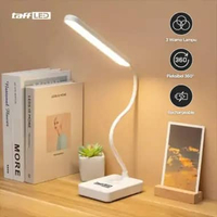 TaffLED Lampu Meja Belajar 3in1 Color Desk Lamp - Pencahayaan Fleksibel & Nyaman, Baterai Isi Ulang 