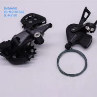 SHIMANO DEORE M5100 Groupset SL M5100 SHIFT LEVER + RD M5100 SGS for 51T cassette REAR DERAILLEUR MTB DEORE 11-SPEED SL+RD