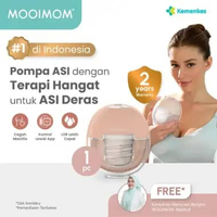 MOOIMOM - X1 Pompa Asi Elektrik - Handsfree breast pump tanpa kabel - Pumping asi portable