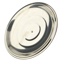 Wok Pan Pot Lids Stainless Steel Lid Replacement Round 32/34/36/38/40cm Cookware Parts For Saucepan Frying Pan