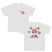 Introvert T-shirt Limited Edition Cotton Material Unisex