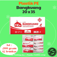 Plastik PE Bangkuang 20 x 35 cm Bening Tebal Plastik Pe Bangkuang Plastik Es Plastik Santan Plastik
