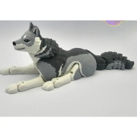 Cuero Toy Wolf Wolf Articulation Action Figure