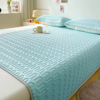 YanYangTian Latex mattress Summer mat Dust mat Air-conditioned mattress bedding set girl bedroom 120 150