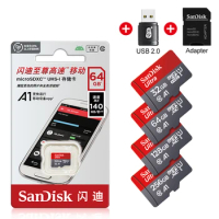Micro SD Memory Card TF/SDCard 32GB 64GB 256GB 512GB 120M/S Class10 UHS-1 Flash Ultra 128GB Camera/Phone For Card Reader/Adapter