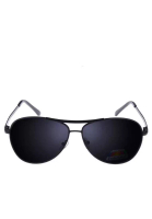 Hamlin Adkins Sunglasses Kacamata Hitam Fashion Pria Lensa Polarized UV Protection Frame Material Alloy ORIGINAL - Black Gray