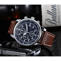 CITIZEN Men's luxury watch, quartz timer, Sports waterproof, military fashion, stainless steel watch