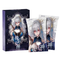 Wholesale Goddess Story Collection Cards Beautiful Color Seduction Gift Box Boardgame Trading Anime Cards Boys Birthday Gifts