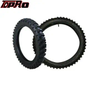 TDPRO 70/100-19 or 90/100-16 Motorcycle Front Rear Wheels Tyre Tube For Dirt Bike Honda CR80 CRF150 XR100