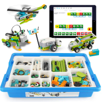 Blok Bangunan Robot Boleh Aturcara, Serasi dengan LEGO Wedo 2.0, Mainan Pendidikan, 45300