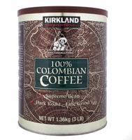 【 現貨 】Kirkland Signature 科克蘭 哥倫比亞濾泡式咖啡 1.36公斤