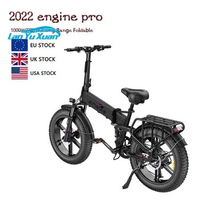 ENGWE ENGINE PRO 1000W(PEAK) Long Range Foldable Ebike electrica plegable ebike / folding electric bicycle sepeda lipat list