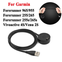 1M Watch Charger For Garmin Forerunner 255 265 255s 265s 965 955 Charging USB Cable For Garmin Vivoactive 4S Venu 2S Charger