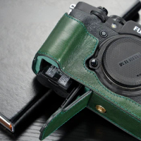 For Fujifilm XT4 XT2 XT3 XT1 Camera Bodysuit Genuine Leather Camera Case Handle Half Bag