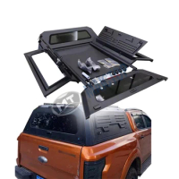 Maictop Replacement Waterproof Steel Truck Camper Topper Canopy Truck Tonneau For Ranger Raptor Hilux Tundra