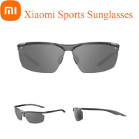 Xiaomi Mijia Sport Sunglasses Curved Nylon HD Polarizing Lenses UV400 Oil Pollution Prevention Driving Running Climb Sunglasses