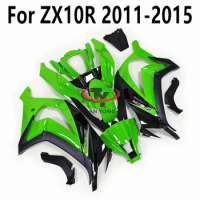 Fit ZX10 R ZX 10R 2011 2012 2013 2014 2015 Green black bright split print Motorcycle Full Fairing Kit for Kawasaki ZX10R Cowling