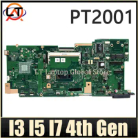 Notebook Mainboard For ASUS Portable AiO PT2001 Laptop Motherboard With I3 I5 I7 4th Gen CPU UMA TEST OK