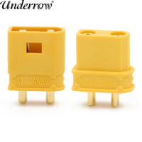 2/5/10Pair Amass XT30AW-M XT30UW-F Waterproof Male Female Plug With Lock Buckle Connector For RC Aircraft FPV Drone Car Parts