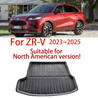 mv1 แผ่นรองพื้นท้ายรถสำหรับ Honda HR-V HRV Vezel 2023 2024 2025 ZRV ZR V ป้องกันน้ำ กันลื่น แผ่นเก็บ