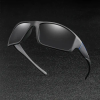 Discoloration Goggles Men's Sunglasses Photochromic Cycling Glasses Motorcycle Sports Eyewear Fishing Safety Polarized Glasses