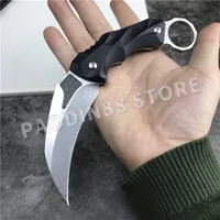 Karambit Specter Claw Knife Tactical Knives D2 Blade Fixed Blade Tactical Survival Knife Paper Cutter Knife EDC