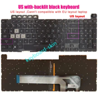 New US Backlit Keyboard For ASUS TUF Gaming F15 A15 F17 A17 FX506 FX506H FX506L FA506 FA506QE FX706 FX706LI FX706H FA706 FA706I