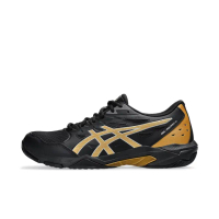 【asics 亞瑟士】Gel-rocket 11 2E 男女 排球鞋 羽球鞋 室內運動 寬楦 黑金(1071A094-005)