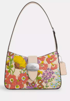 Coach COACH Eliza Shoulder Bag With Floral Print