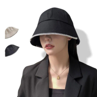 【ZOII 佐壹】個性手工縫邊桶帽(桶帽 漁夫帽 日系簡約 鐘型帽 遮陽帽 #101031)