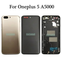 For Oneplus 5 Back Housing Back Battery Cover Oneplus5 Rear Door Case For Oneplus 5 Back Housing One Plus 5 A5000