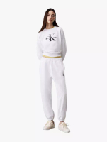 Calvin Klein Calvin Klein - Monogram logo French terry jogger pants